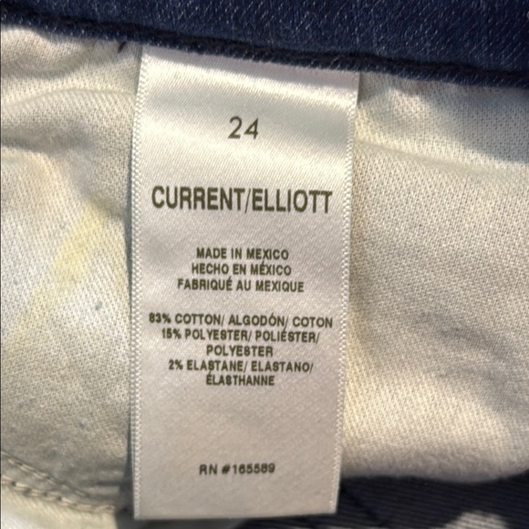 Current/Elliott The Boulevard Bootcut Jean Size 24 - Picture 11 of 11